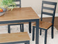 Gesthaven Dining Room Table Set (6/CN)