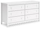 Hallityn Full Panel Headboard with Dresser and Nightstand