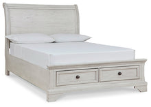 Load image into Gallery viewer, Robbinsdale Full Sleigh Storage Bed

