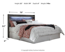 Load image into Gallery viewer, Baystorm King Panel Headboard with Dresser
