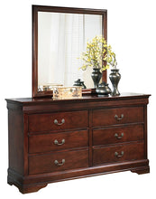 Load image into Gallery viewer, Alisdair Queen Sleigh Bed with Mirrored Dresser and Chest
