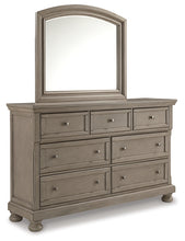 Load image into Gallery viewer, Lettner King Panel Bed with Mirrored Dresser, Chest and Nightstand
