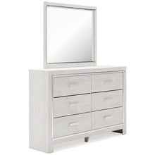 Load image into Gallery viewer, Altyra King Panel Bed with Mirrored Dresser and 2 Nightstands
