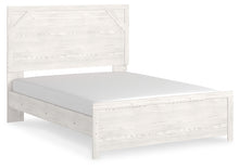 Load image into Gallery viewer, Gerridan Queen Panel Bed with Mirrored Dresser and 2 Nightstands
