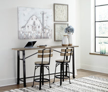 Load image into Gallery viewer, Lesterton Counter Height Dining Table and 2 Barstools

