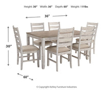 Load image into Gallery viewer, Skempton Dining Room Table Set (7/CN)
