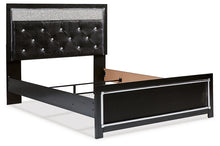 Load image into Gallery viewer, Kaydell Queen Upholstered Panel Bed with Mirrored Dresser
