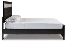 Load image into Gallery viewer, Kaydell Queen Upholstered Panel Bed with Mirrored Dresser
