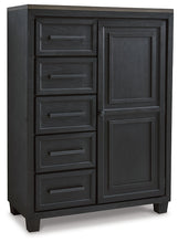 Load image into Gallery viewer, Foyland California King Panel Storage Bed with Mirrored Dresser, Chest and 2 Nightstands
