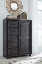 Load image into Gallery viewer, Foyland California King Panel Storage Bed with Mirrored Dresser, Chest and 2 Nightstands
