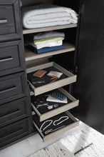 Load image into Gallery viewer, Foyland California King Panel Storage Bed with Mirrored Dresser, Chest and 2 Nightstands
