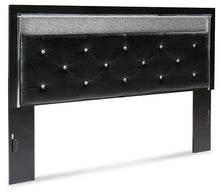Load image into Gallery viewer, Kaydell King Upholstered Panel Headboard with Mirrored Dresser and 2 Nightstands
