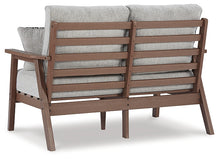 Load image into Gallery viewer, Emmeline Outdoor Sofa and Loveseat with Coffee Table and 2 End Tables

