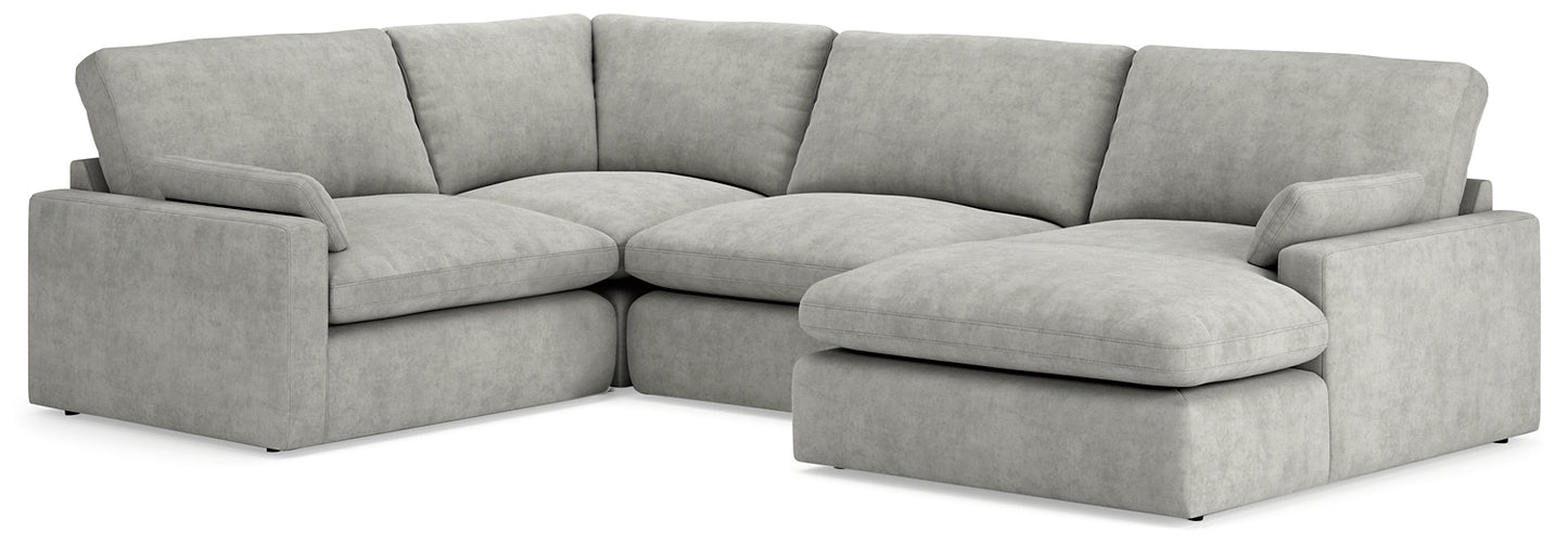 Sophie 4-Piece Sectional with Ottoman